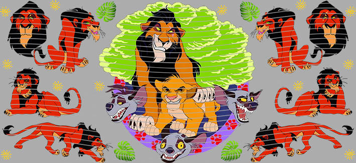 16oz Disney style-D-1600